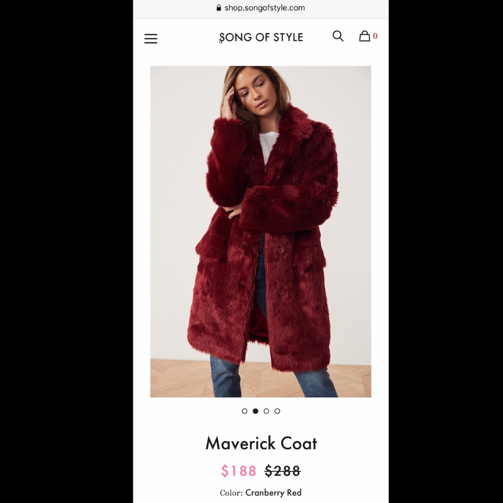 Song of Style Maverick Coat